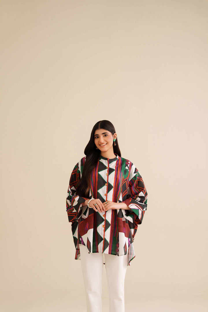 Printed Tunic - AW25-03 for Women - Pret Collection | Nishat | Shop Online