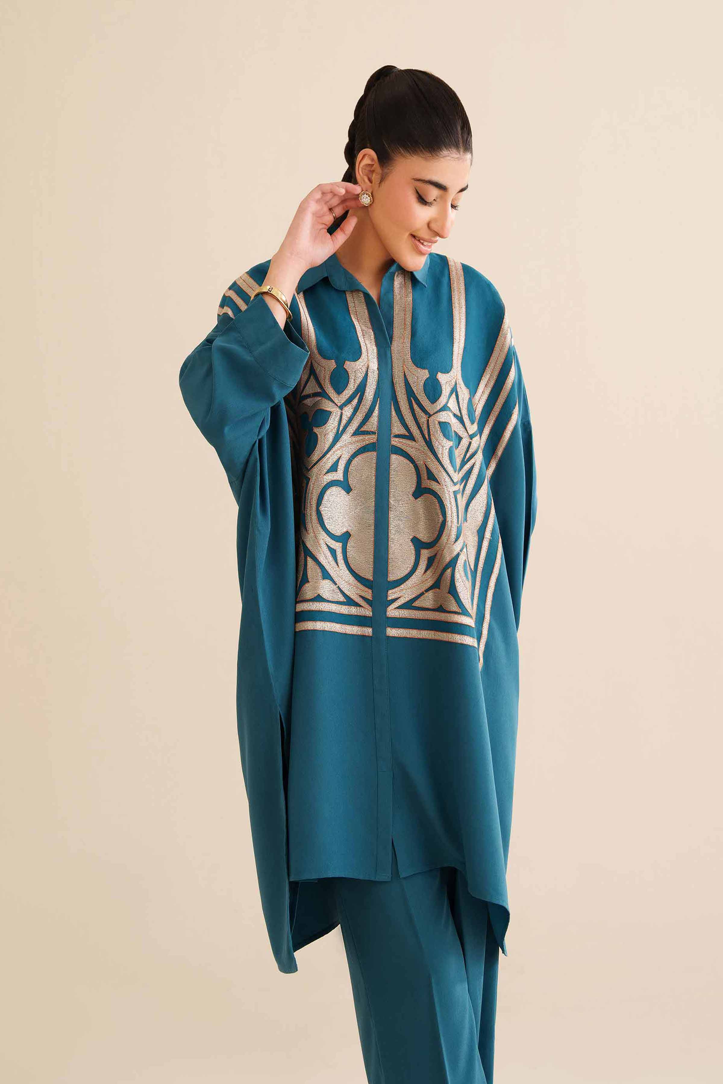 2 Piece - Embroidered Suit - AW25-08