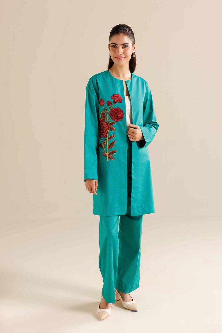 2 Piece - Embroidered Suit - AW25-09 for Women - Pret Collection | Nishat | Shop Online