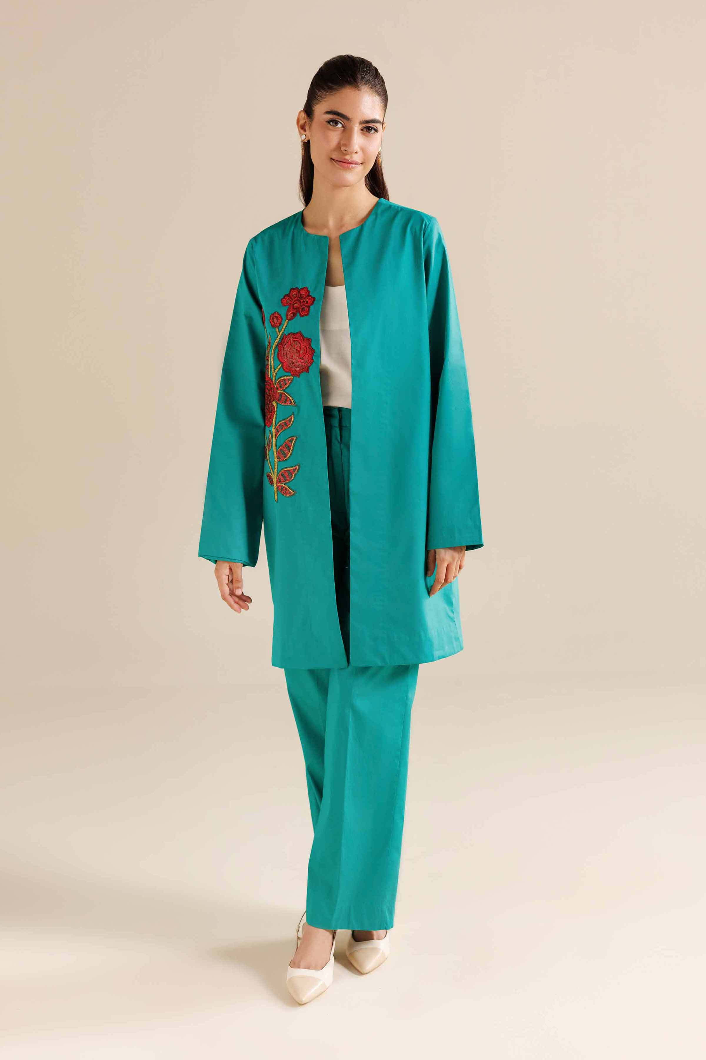 2 Piece - Embroidered Suit - AW25-09 for Women - Pret Collection | Nishat | Shop Online