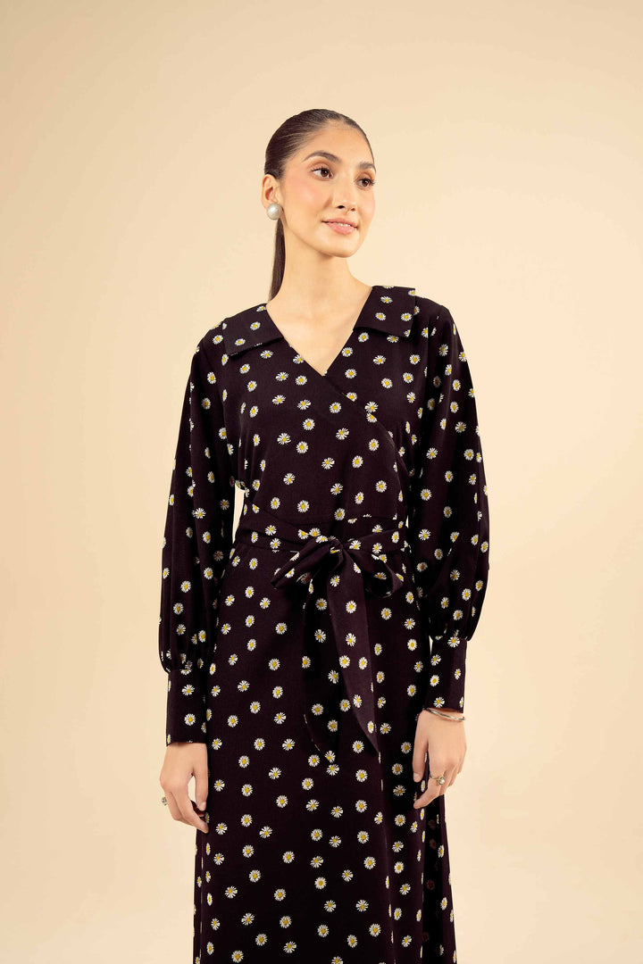 Printed Dress - AW25-26 for Women - Pret Collection | Nishat | Shop Online