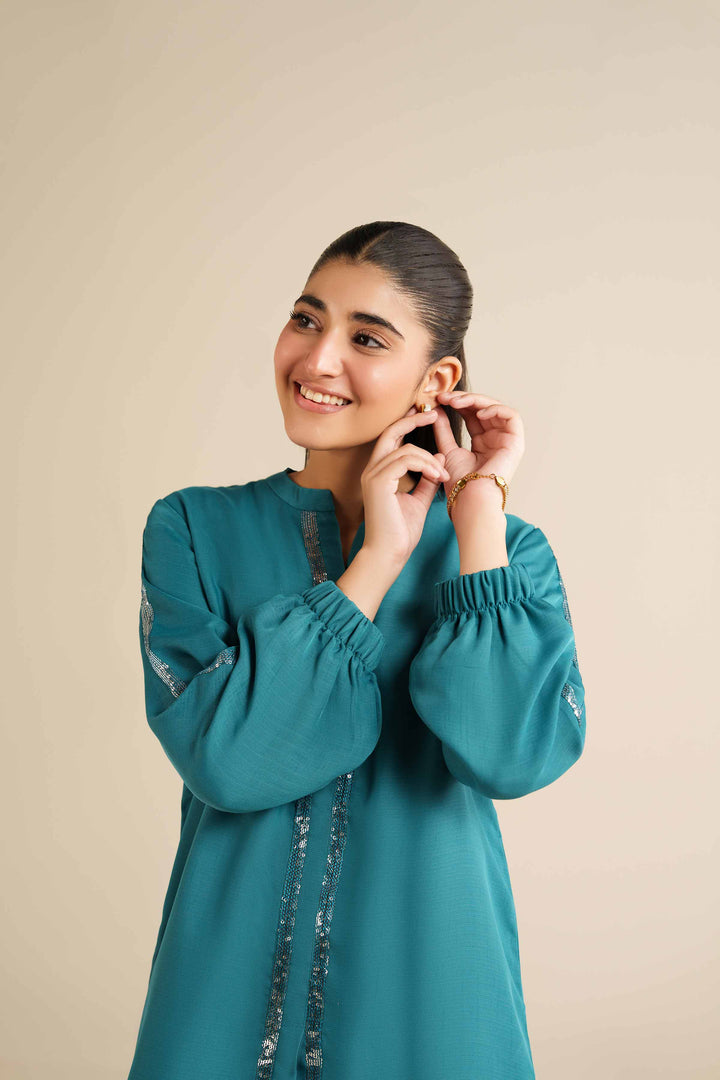 2 Piece - Embroidered Suit - AW25-27 for Women - Pret Collection | Nishat | Shop Online