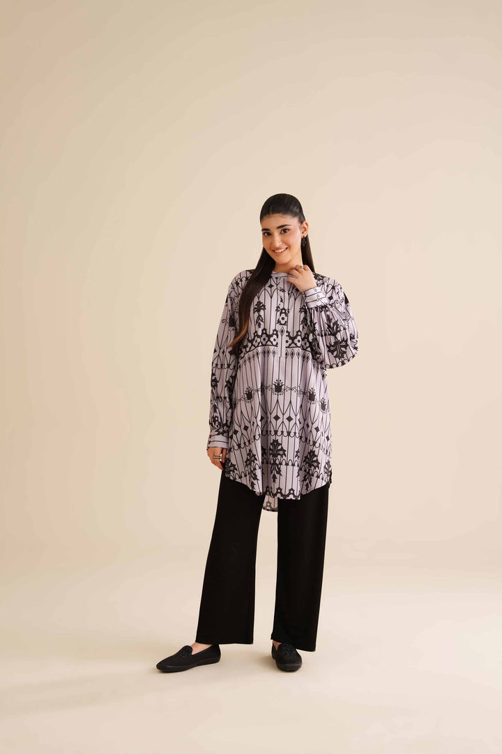 Printed Tunic - AW25-35 for Women - Pret Collection | Nishat | Shop Online