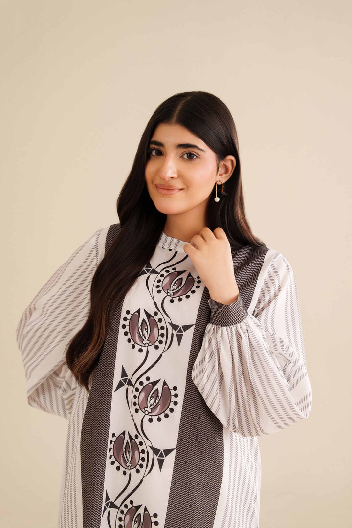 Printed Tunic - AW25-36 for Women - Pret Collection | Nishat | Shop Online