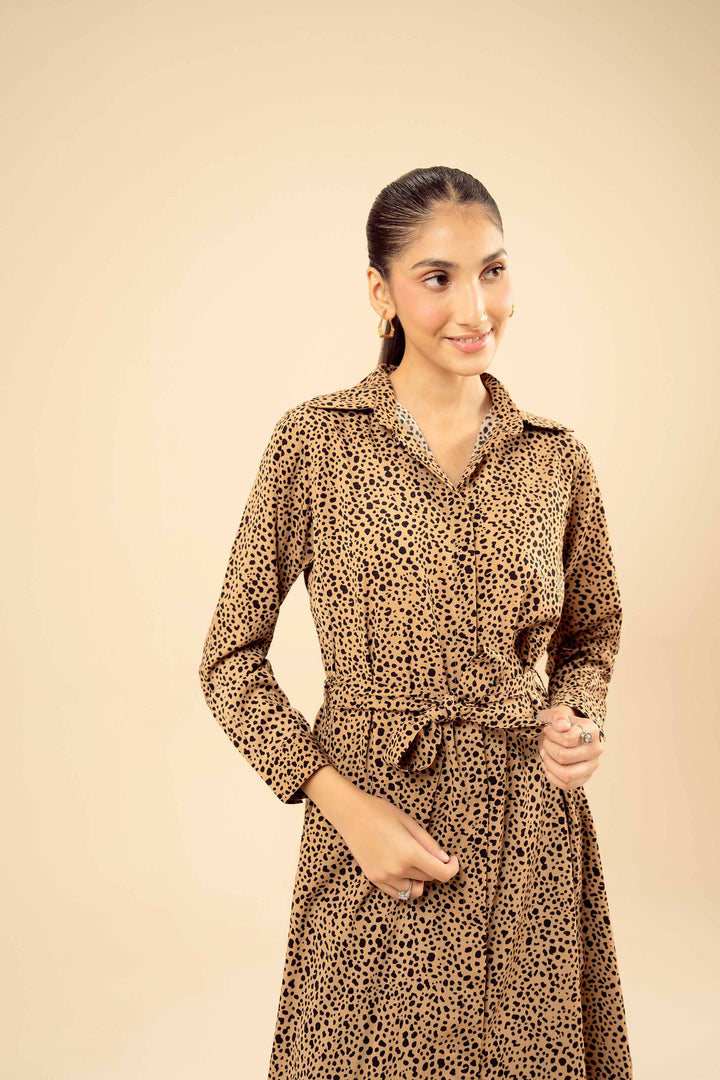 Printed Dress - AW25-42 for Women - Pret Collection | Nishat | Shop Online