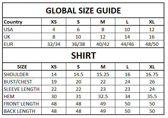 Size Guide