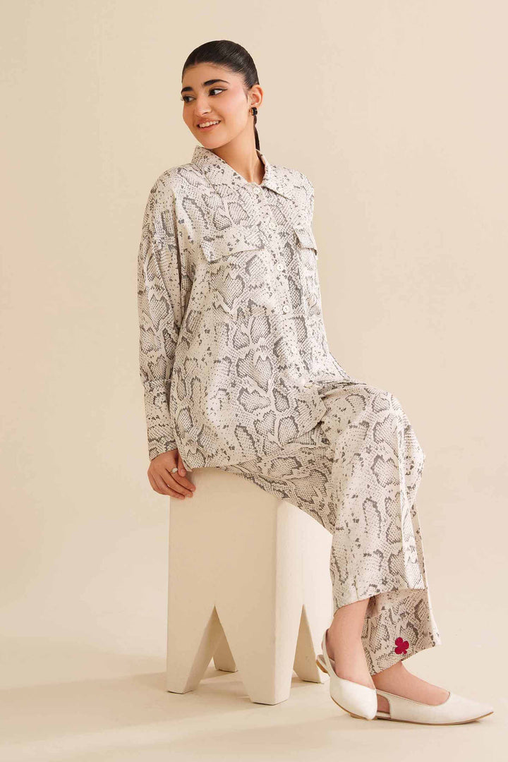 2 Piece - Printed Suit - AW25-43 for Women - Pret Collection | Nishat | Shop Online