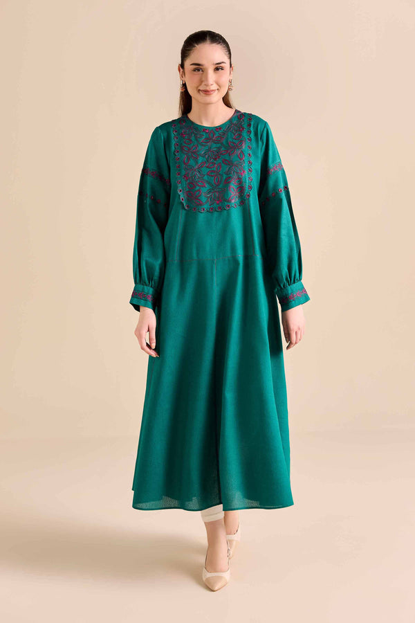 Embroidered Dress - AW25-50 for Women - Pret Collection | Nishat | Shop Online