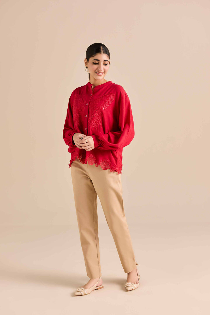 Embroidered Tunic - AW25-51 for Women - Pret Collection | Nishat | Shop Online