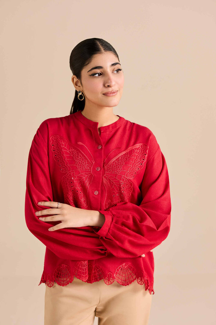 Embroidered Tunic - AW25-51 for Women - Pret Collection | Nishat | Shop Online
