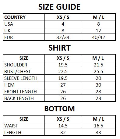 Size Guide