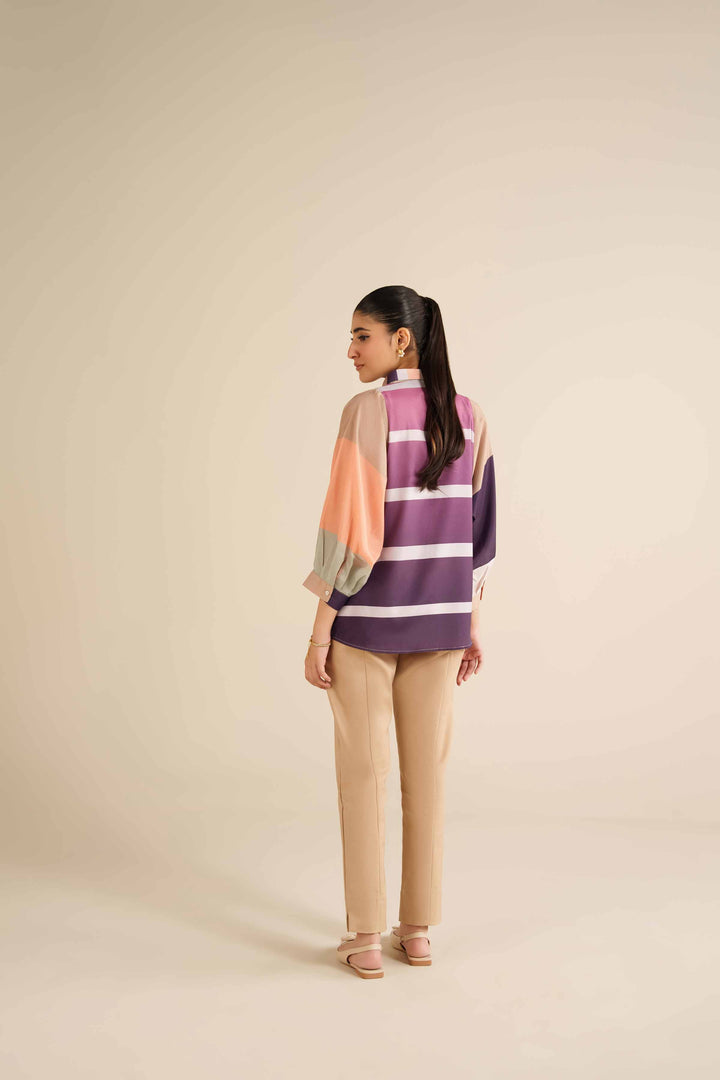 Printed Tunic - AW25-55 for Women - Pret Collection | Nishat | Shop Online