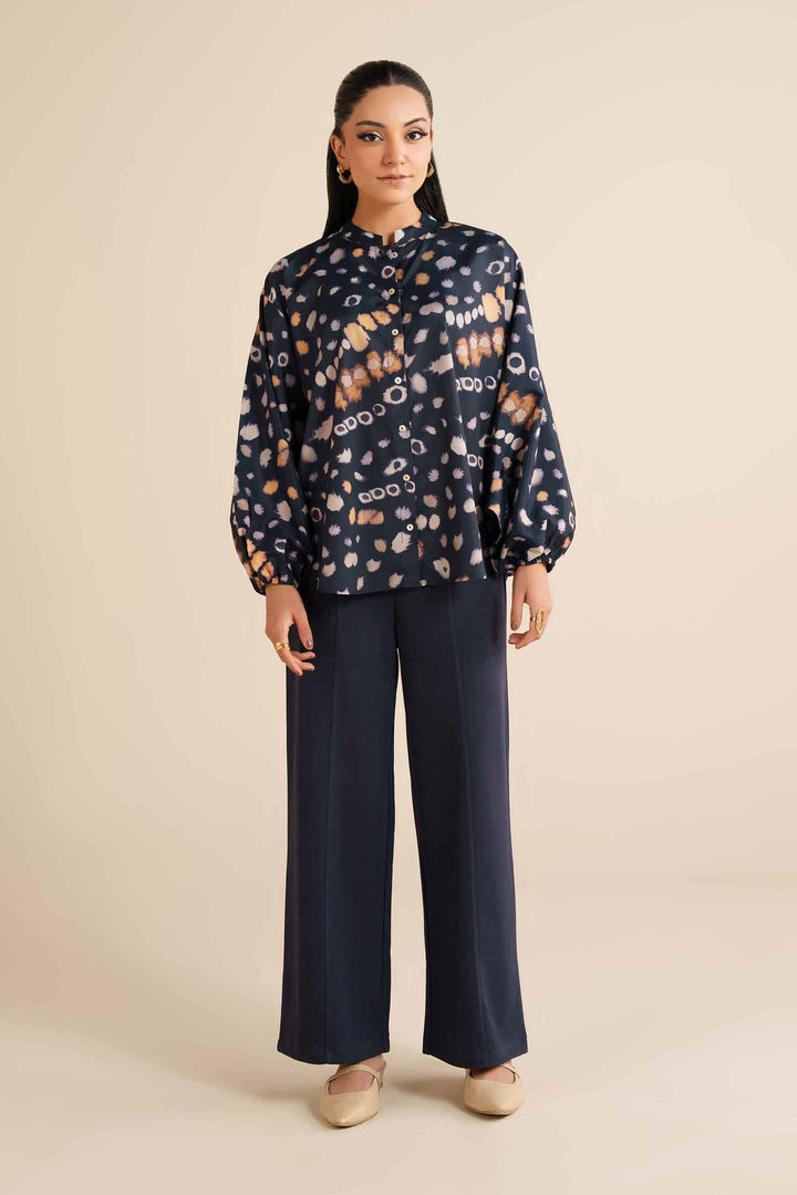 Printed Tunic - AW25-56 for Women - Pret Collection | Nishat | Shop Online