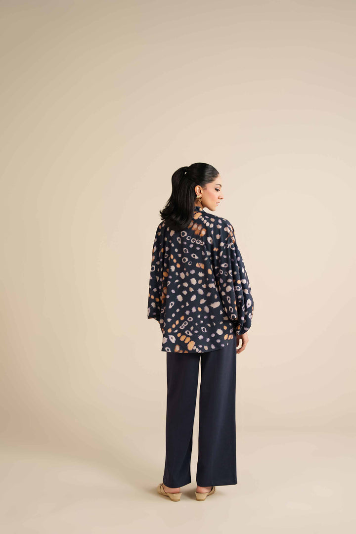 Printed Tunic - AW25-56 for Women - Pret Collection | Nishat | Shop Online