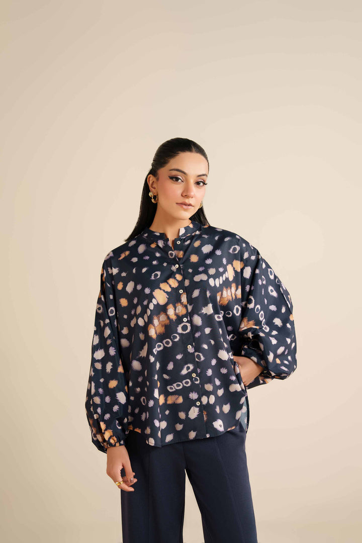 Printed Tunic - AW25-56 for Women - Pret Collection | Nishat | Shop Online