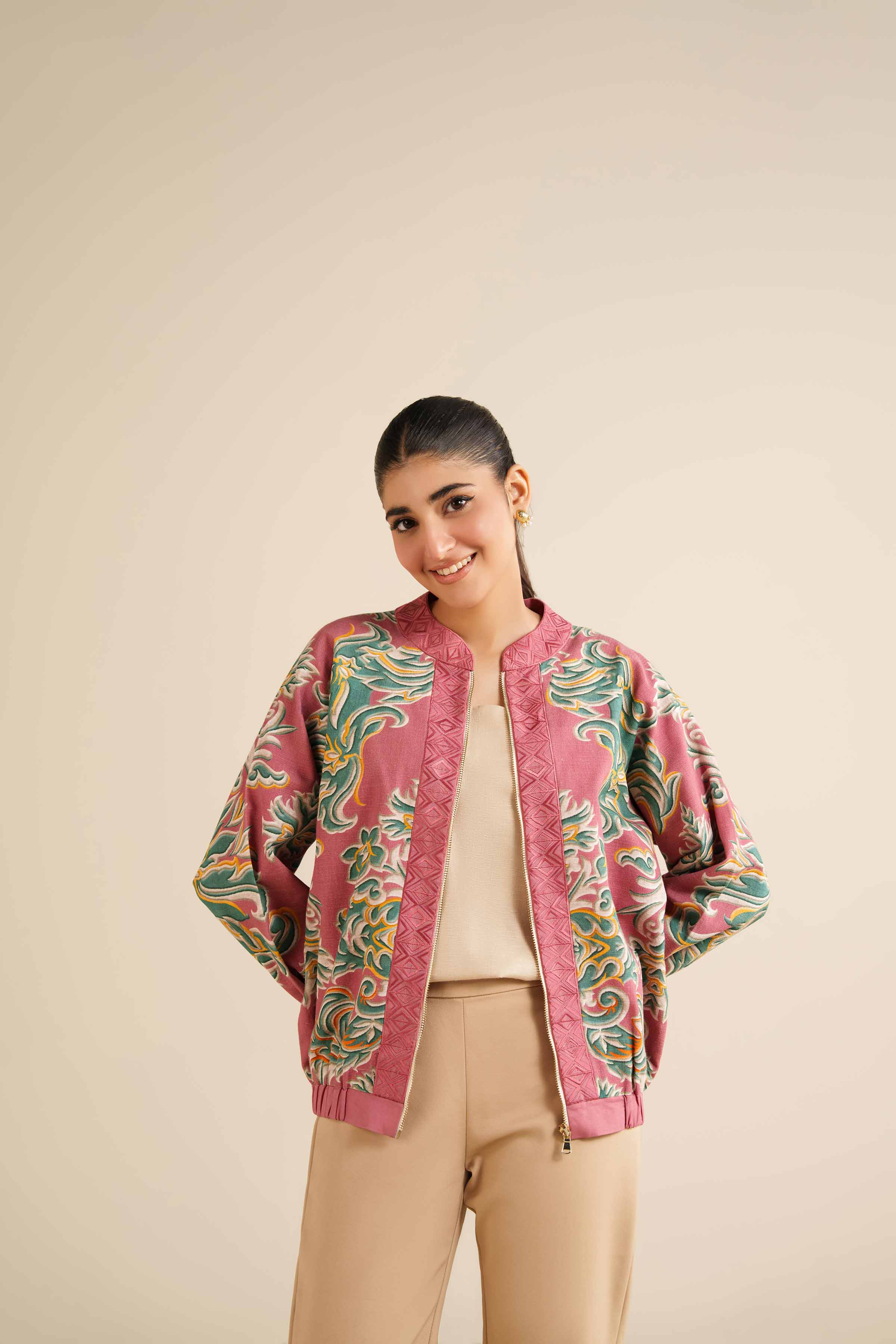 Printed Jacket - AW25-57