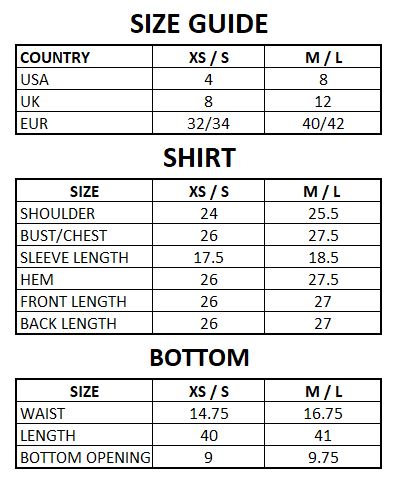 Size Guide
