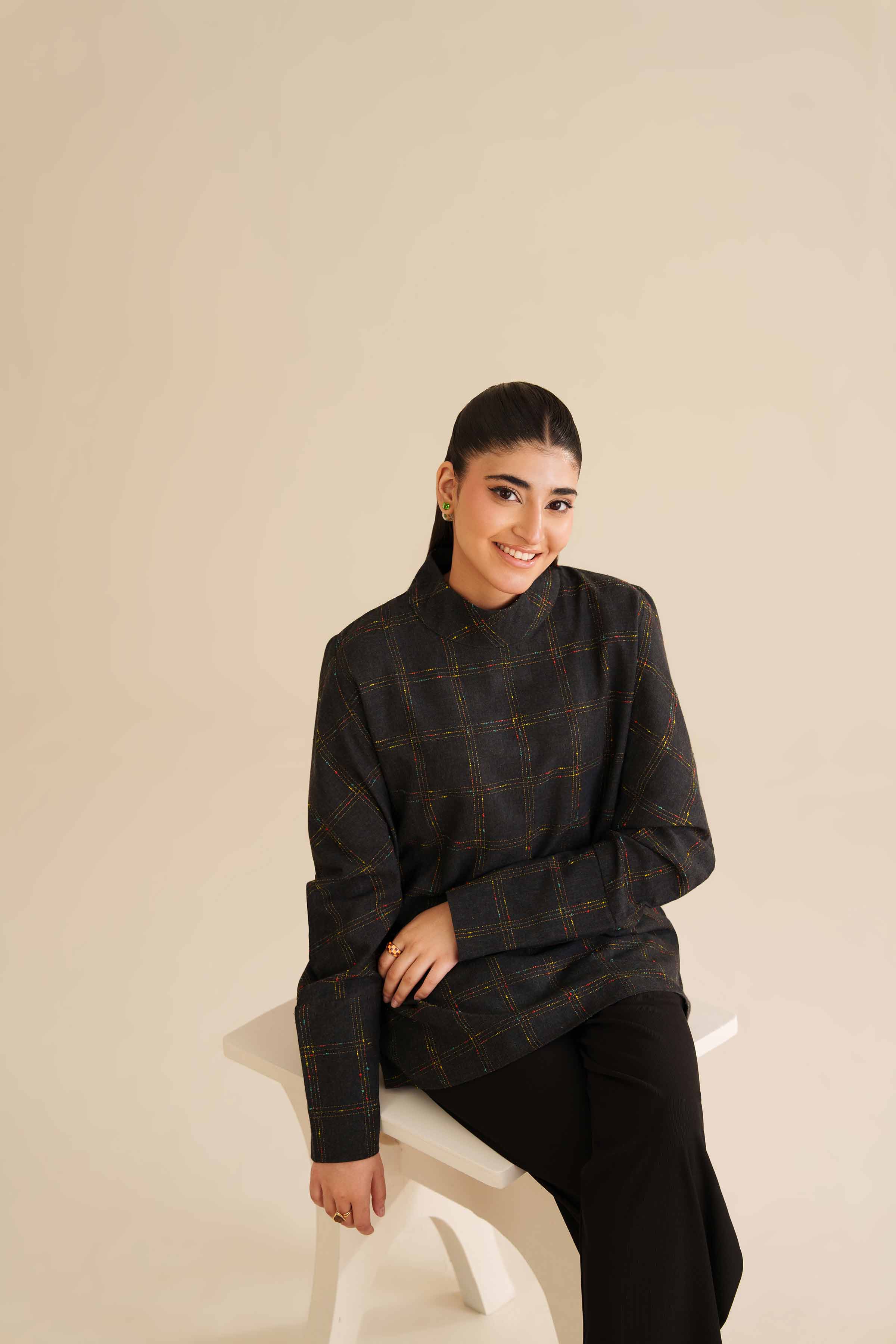 Printed Tunic - AW25-11 for Women - Pret Collection | Nishat | Shop Online