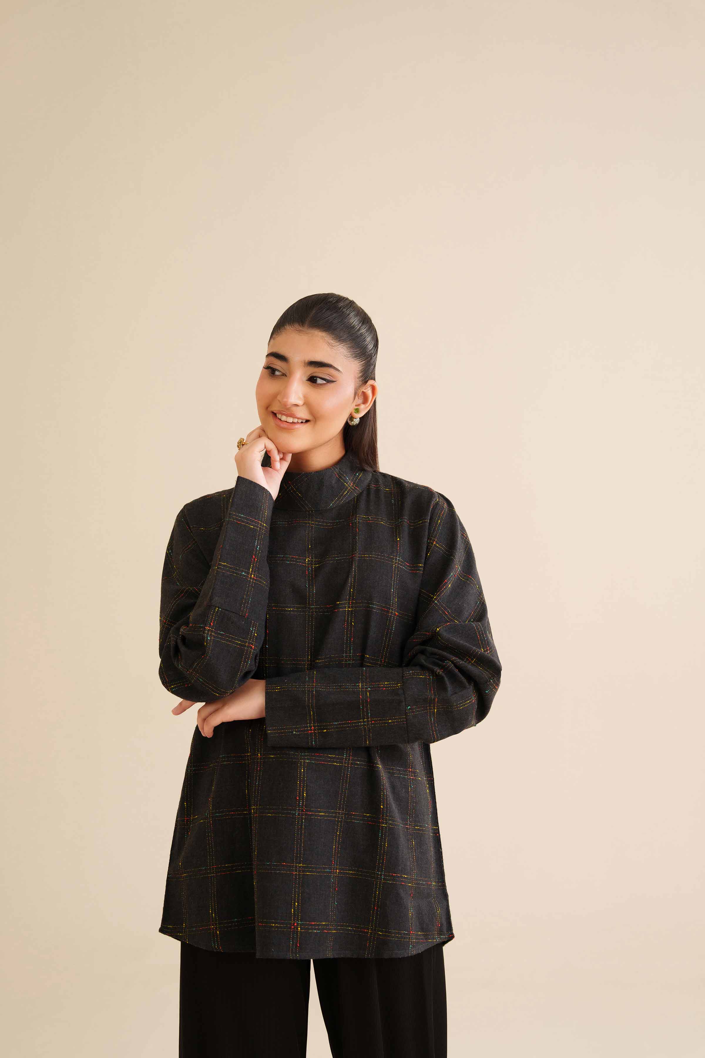 Printed Tunic - AW25-11 for Women - Pret Collection | Nishat | Shop Online