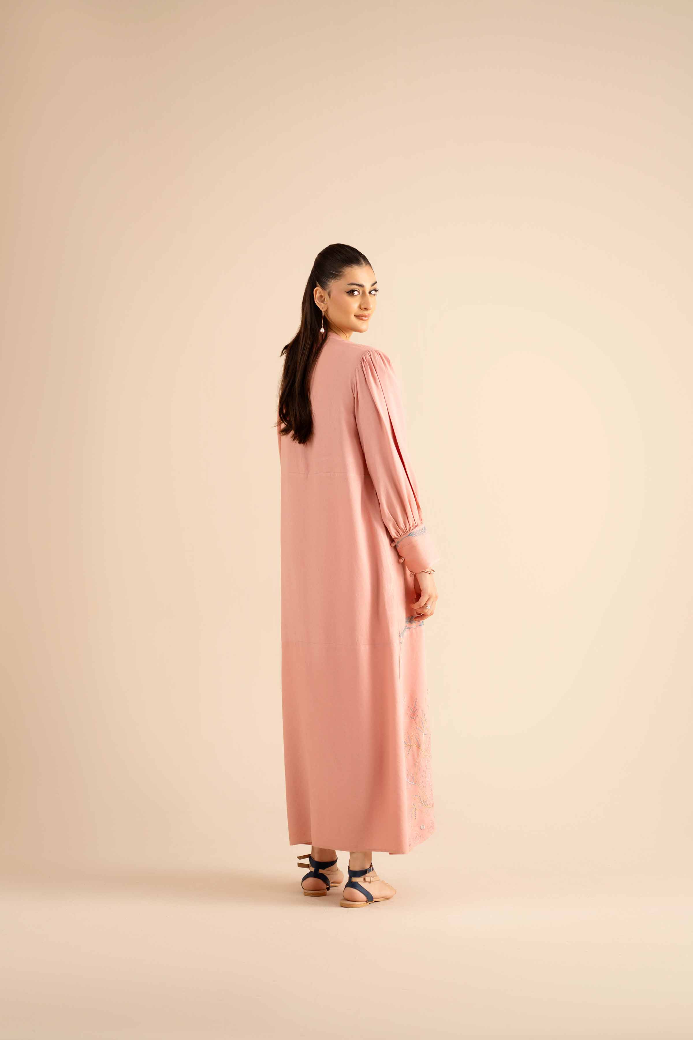 Printed Dress - AW25-22 for Women - Pret Collection | Nishat | Shop Online