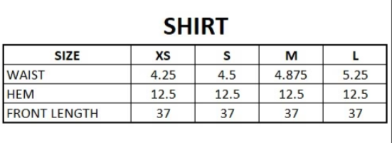 Size Guide