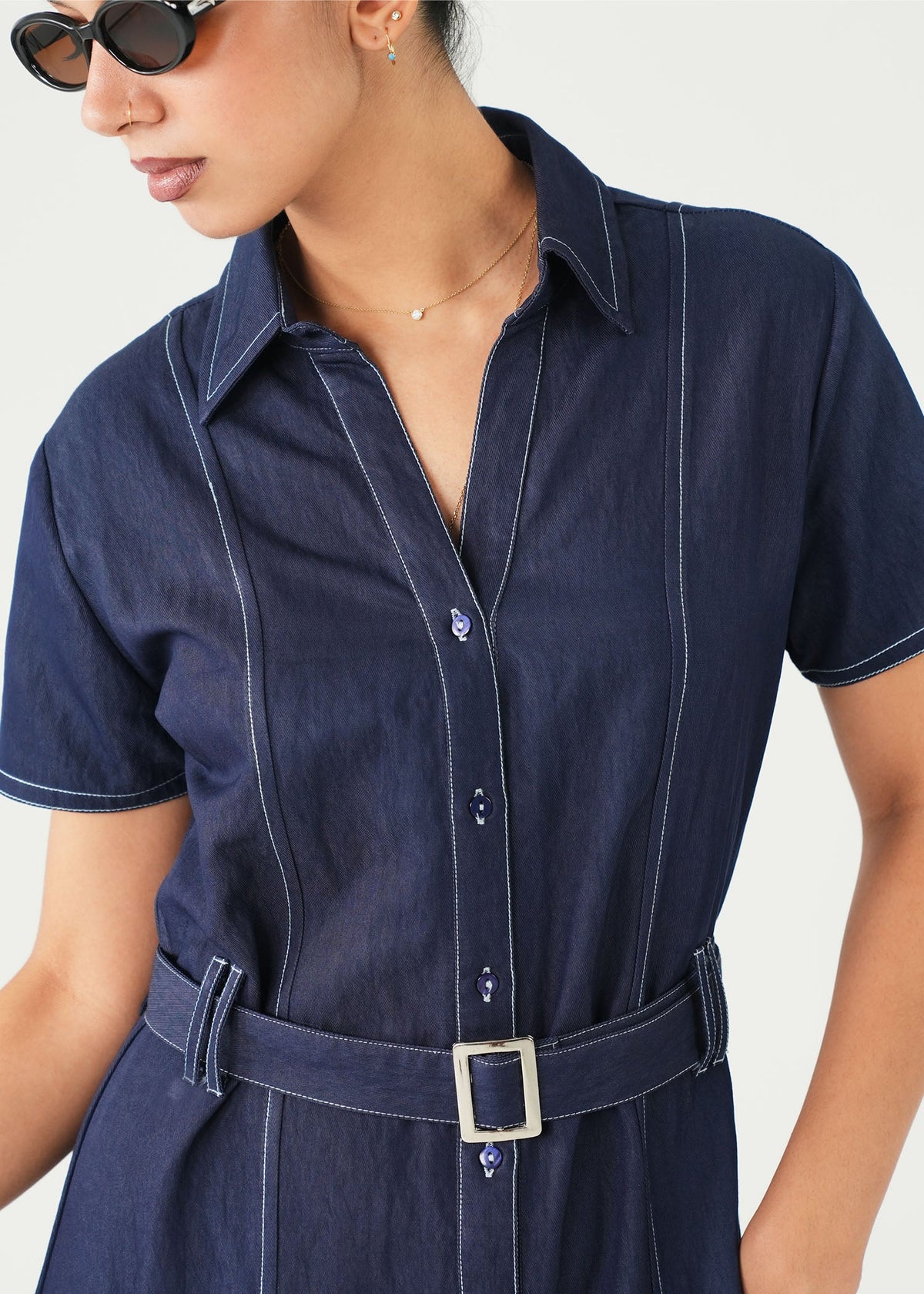 Button Down Dress- WS26-354