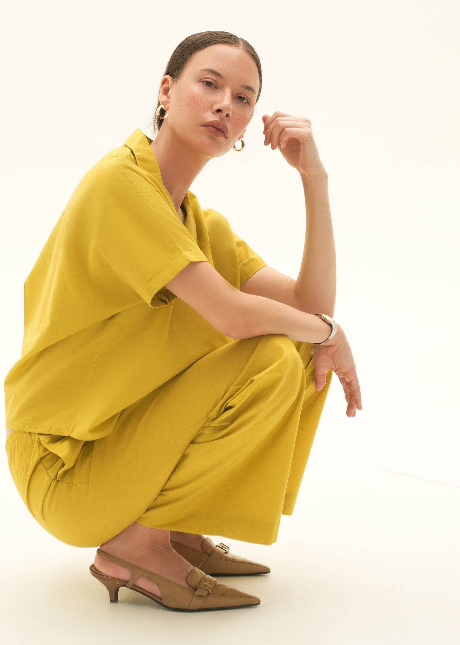 Button-Down Linen Blend Shirt - KOA