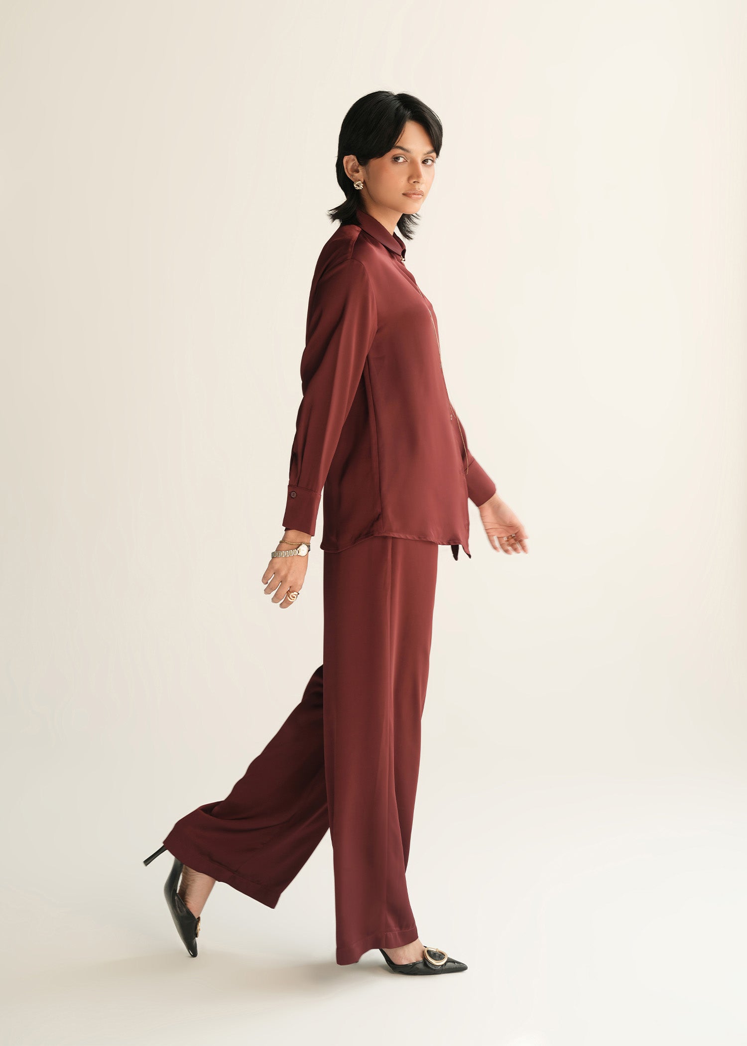 Satin Shirt - KOA