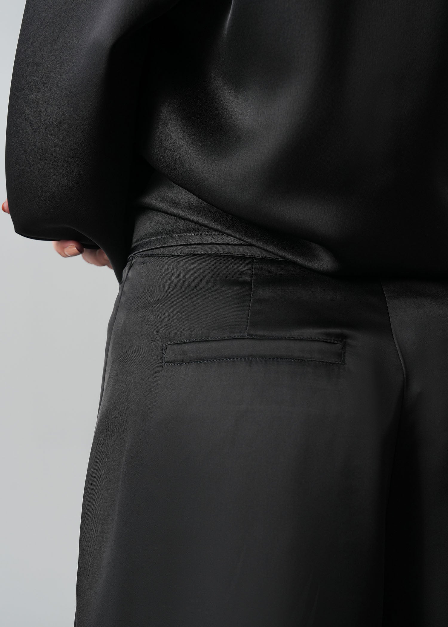Embellished Satin Pants- WS26-119
