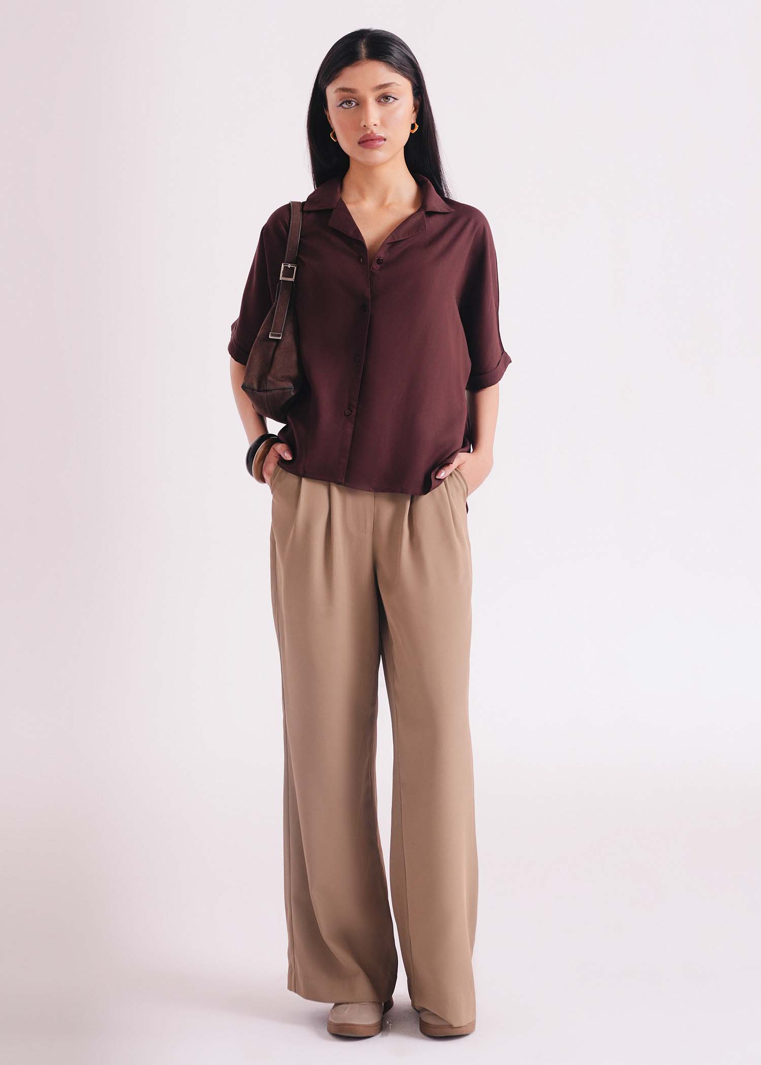 Notch Collar Shirt- WS26-237