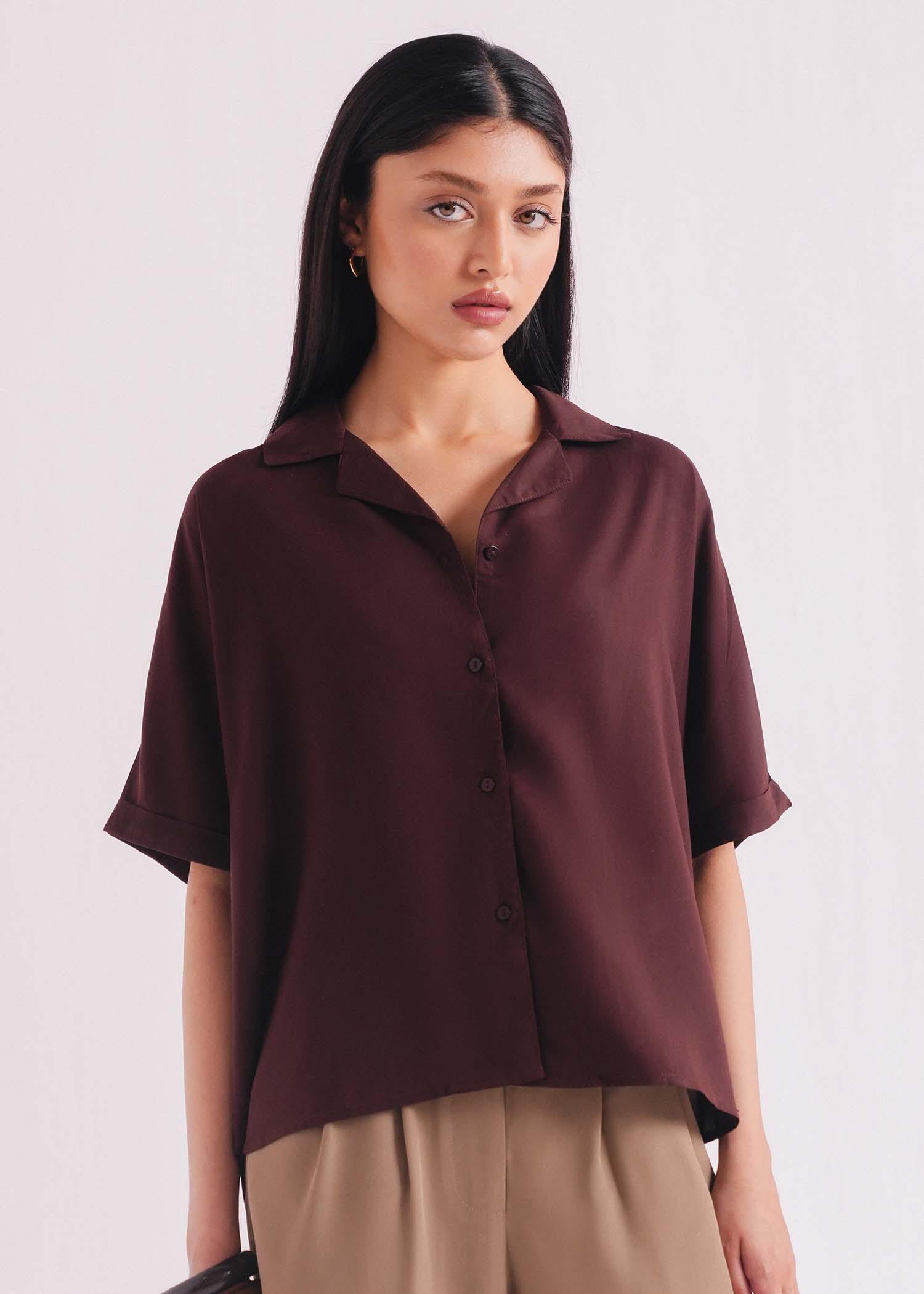 Notch Collar Shirt- WS26-237