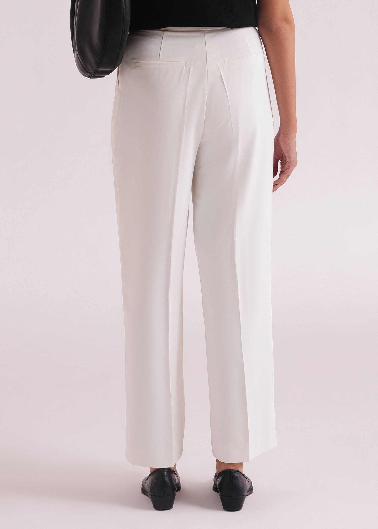 Tailored Pants with Side Belt- WS26-247