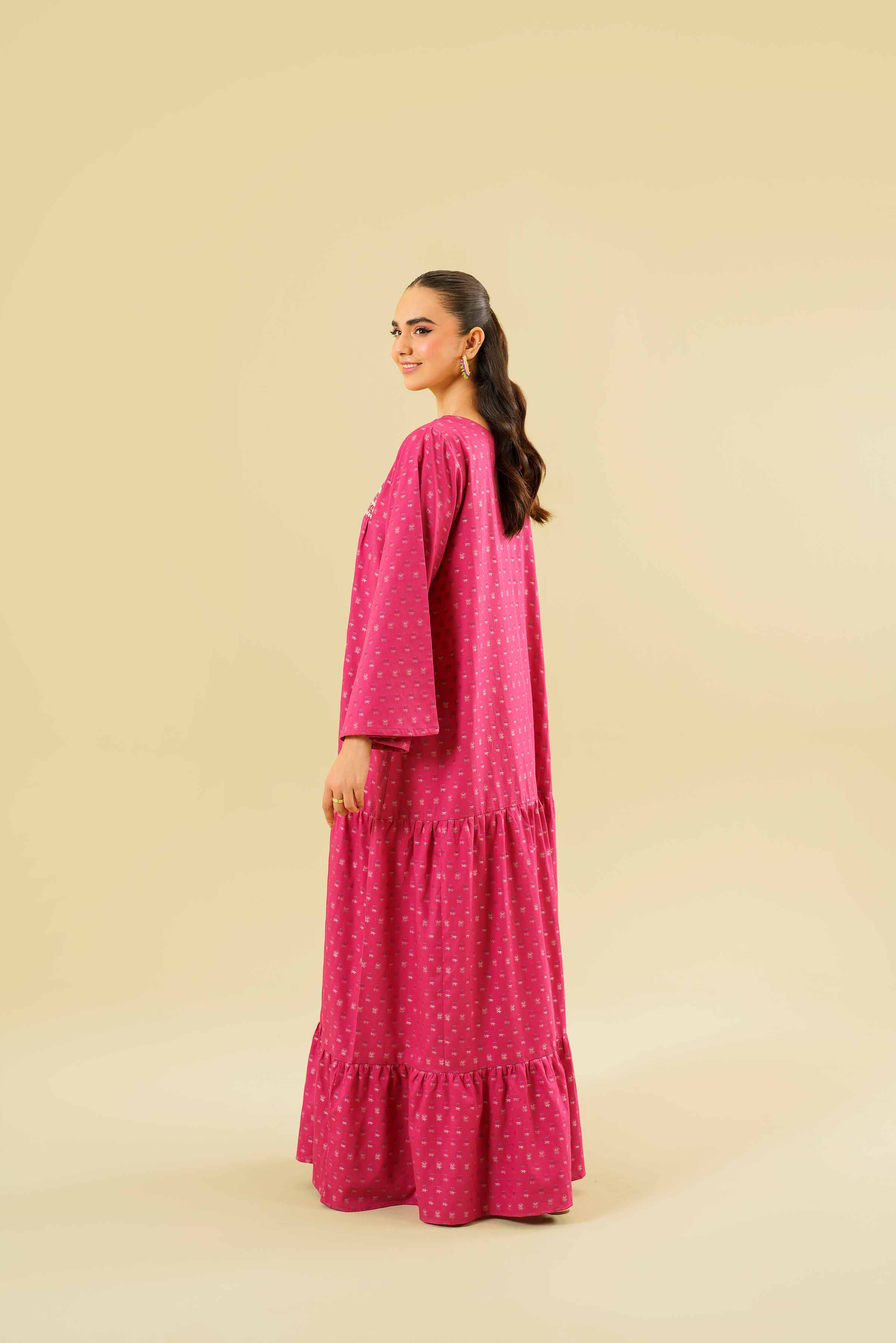 Embroidered Long Dress - FE24-69