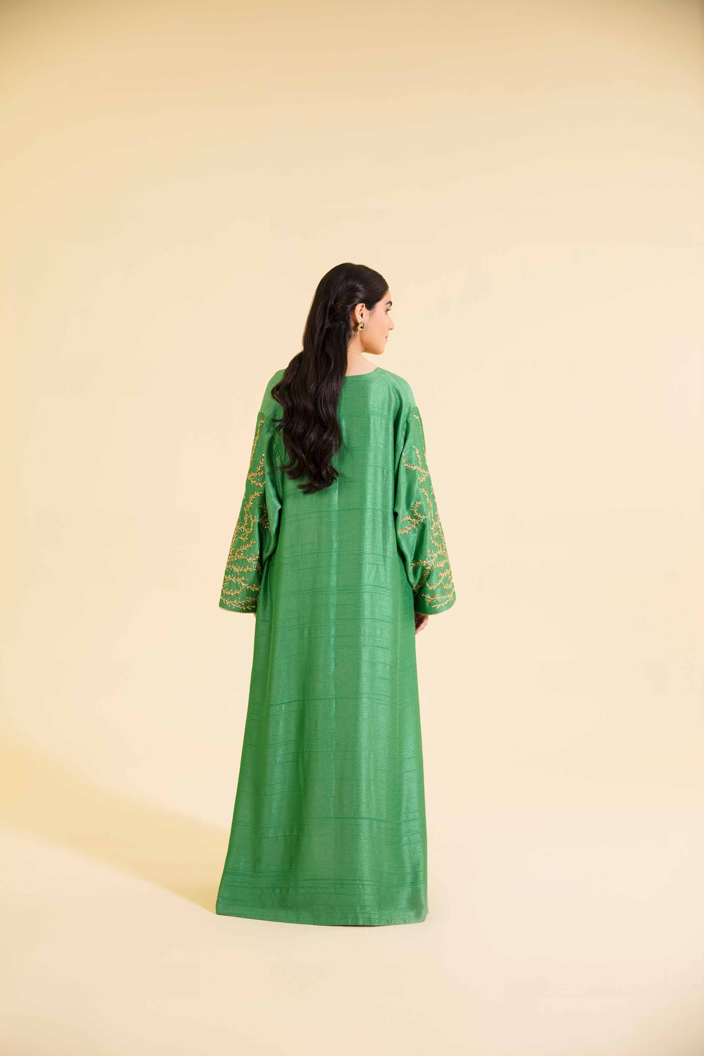 Embroidered Long Dress - FE24-72