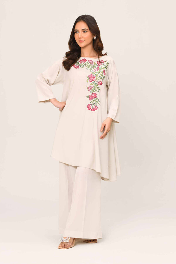 2 Piece - Embroidered Suit - FE25-09