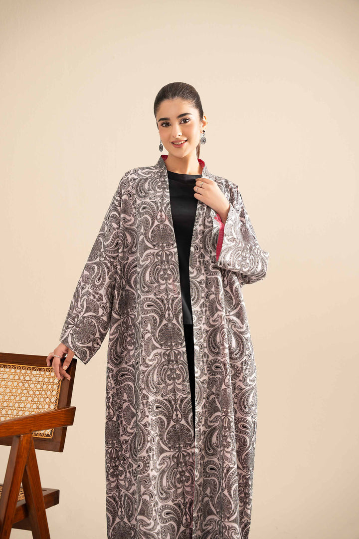 Printed Embroidered Gown - FE25-105 for Women - Pret Collection | Nishat | Shop Online
