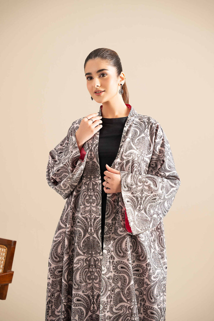 Printed Embroidered Gown - FE25-105 for Women - Pret Collection | Nishat | Shop Online