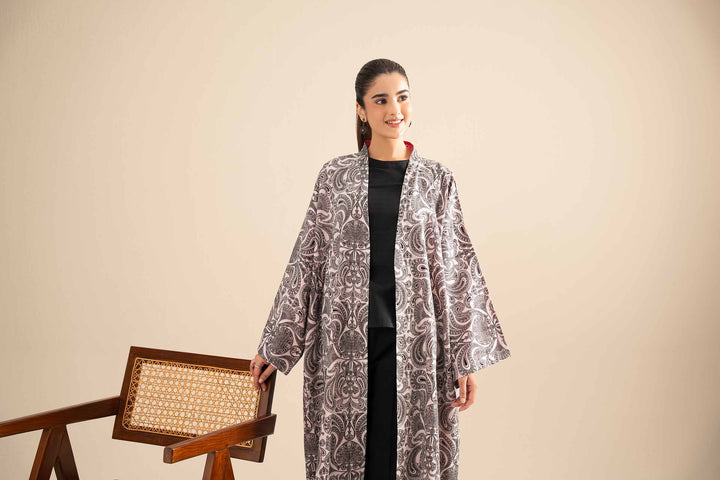 Printed Embroidered Gown - FE25-105 for Women - Pret Collection | Nishat | Shop Online