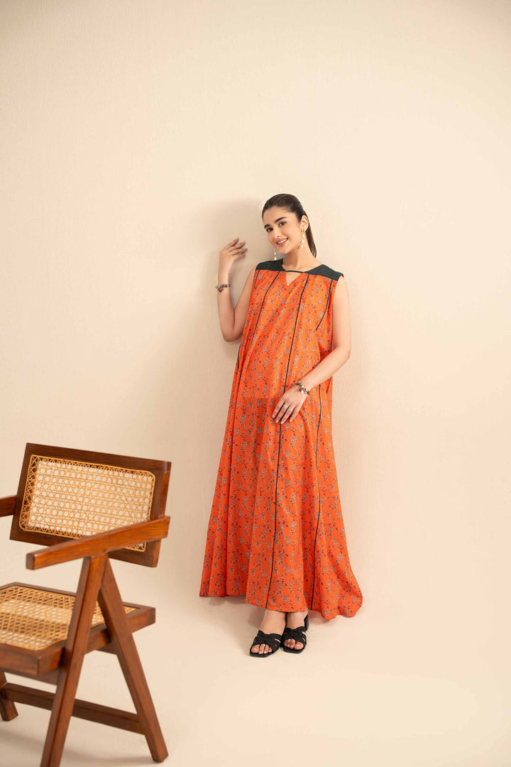 Printed Dress - FE25-115 for Women - Pret Collection | Nishat | Shop Online