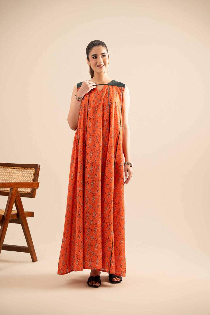 Printed Dress - FE25-115 for Women - Pret Collection | Nishat | Shop Online