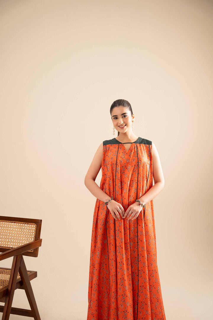 Printed Dress - FE25-115 for Women - Pret Collection | Nishat | Shop Online