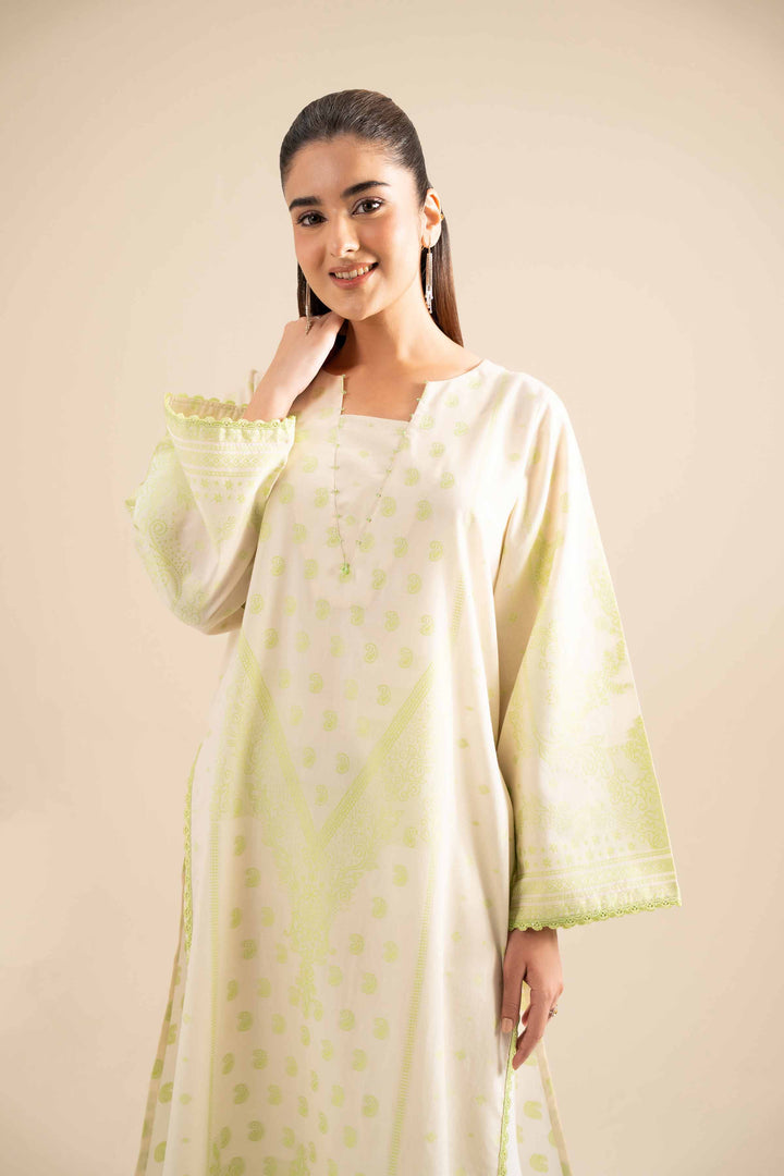 Printed Shirt - FE25-117 for Women - Pret Collection | Nishat | Shop Online