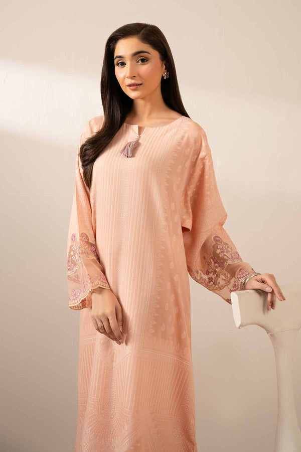 Printed Embroidered Shirt - FE25-119