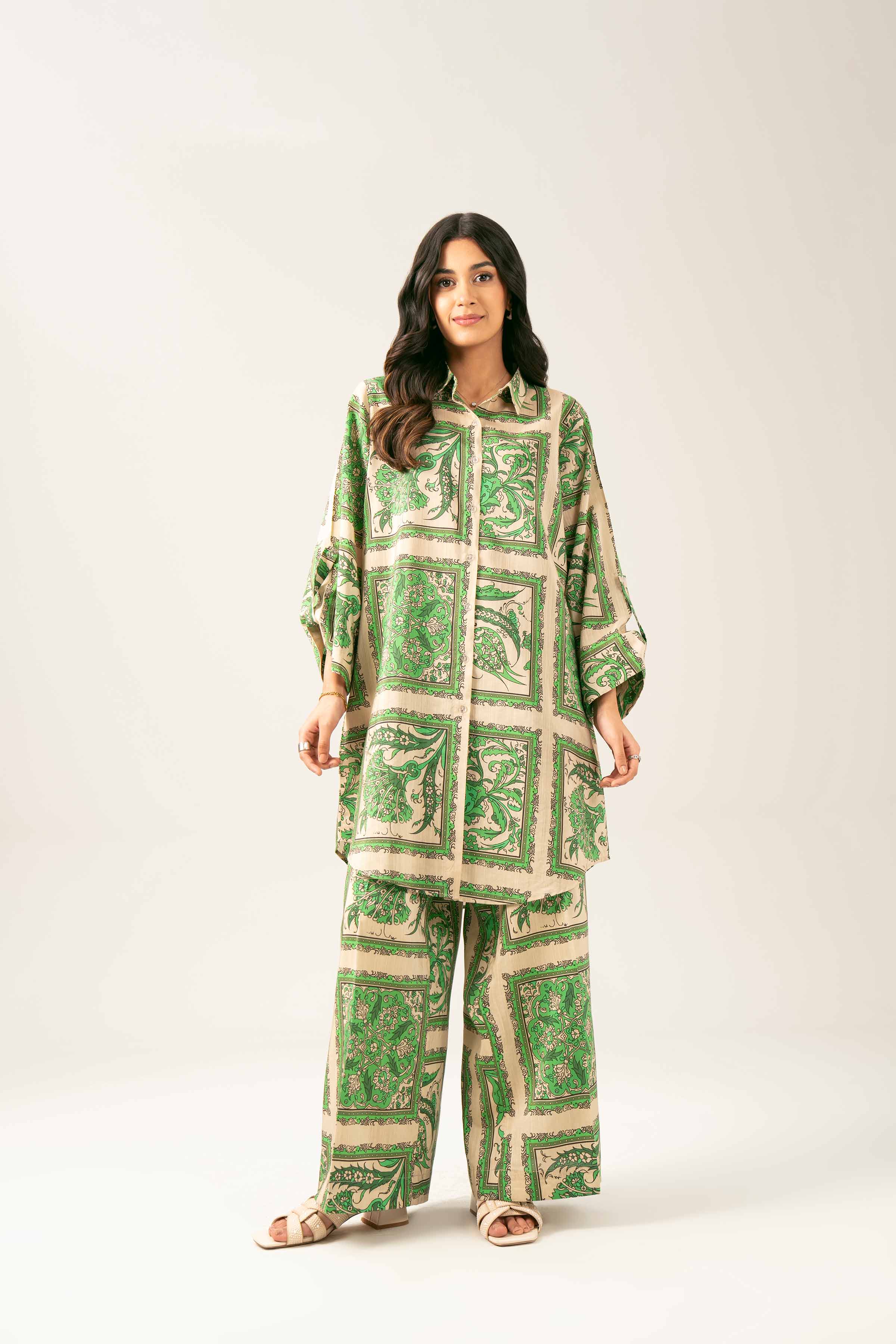 2 Piece - Printed Suit - FE25-23
