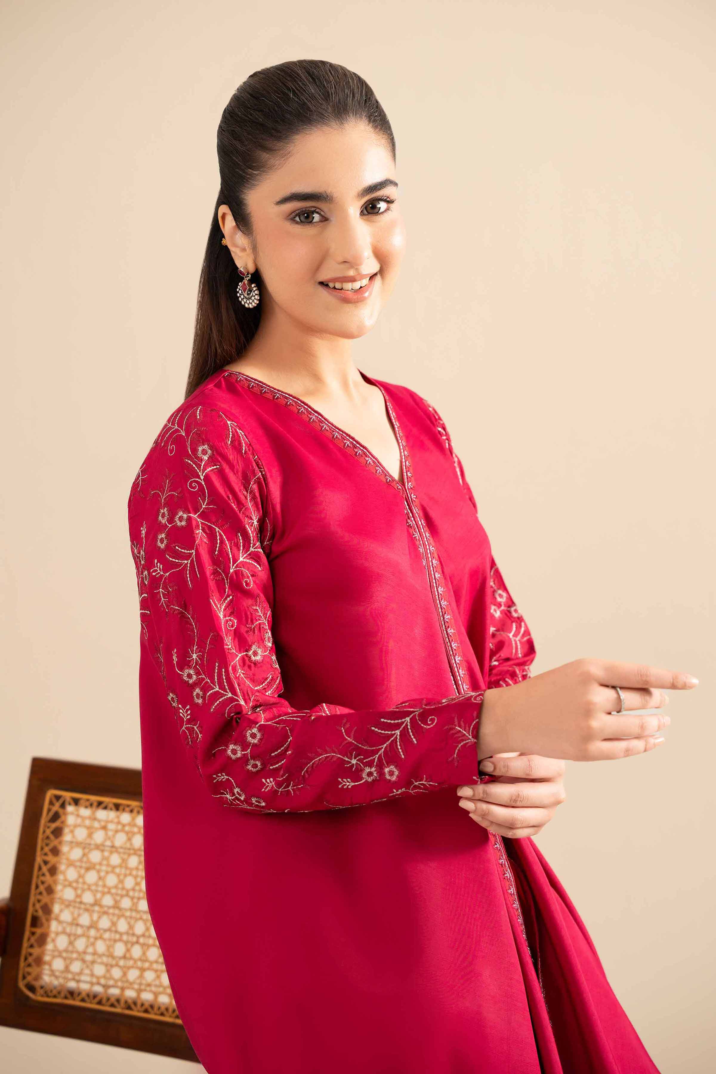 2 Piece - Embroidered Suit - FE25-25