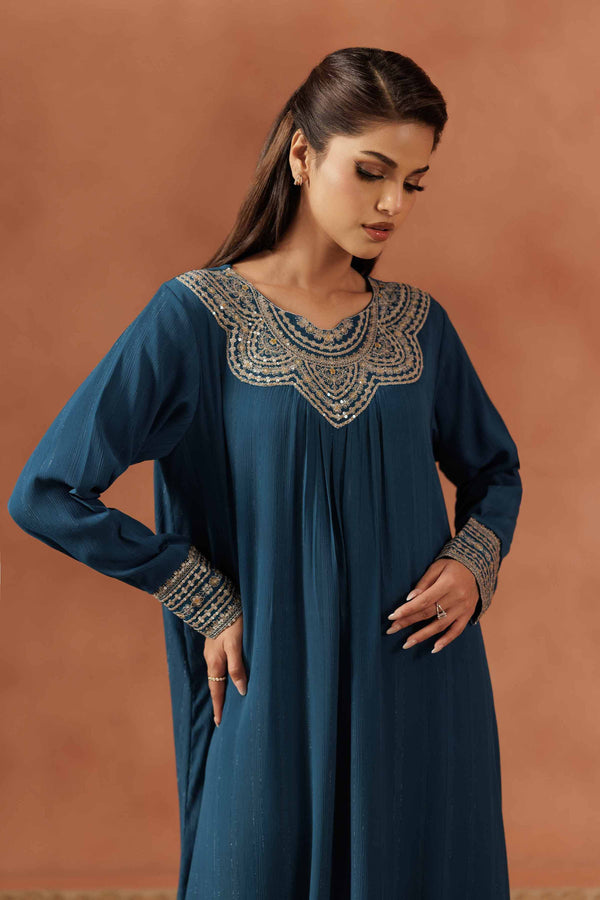 Embroidered Dress - FE25-56