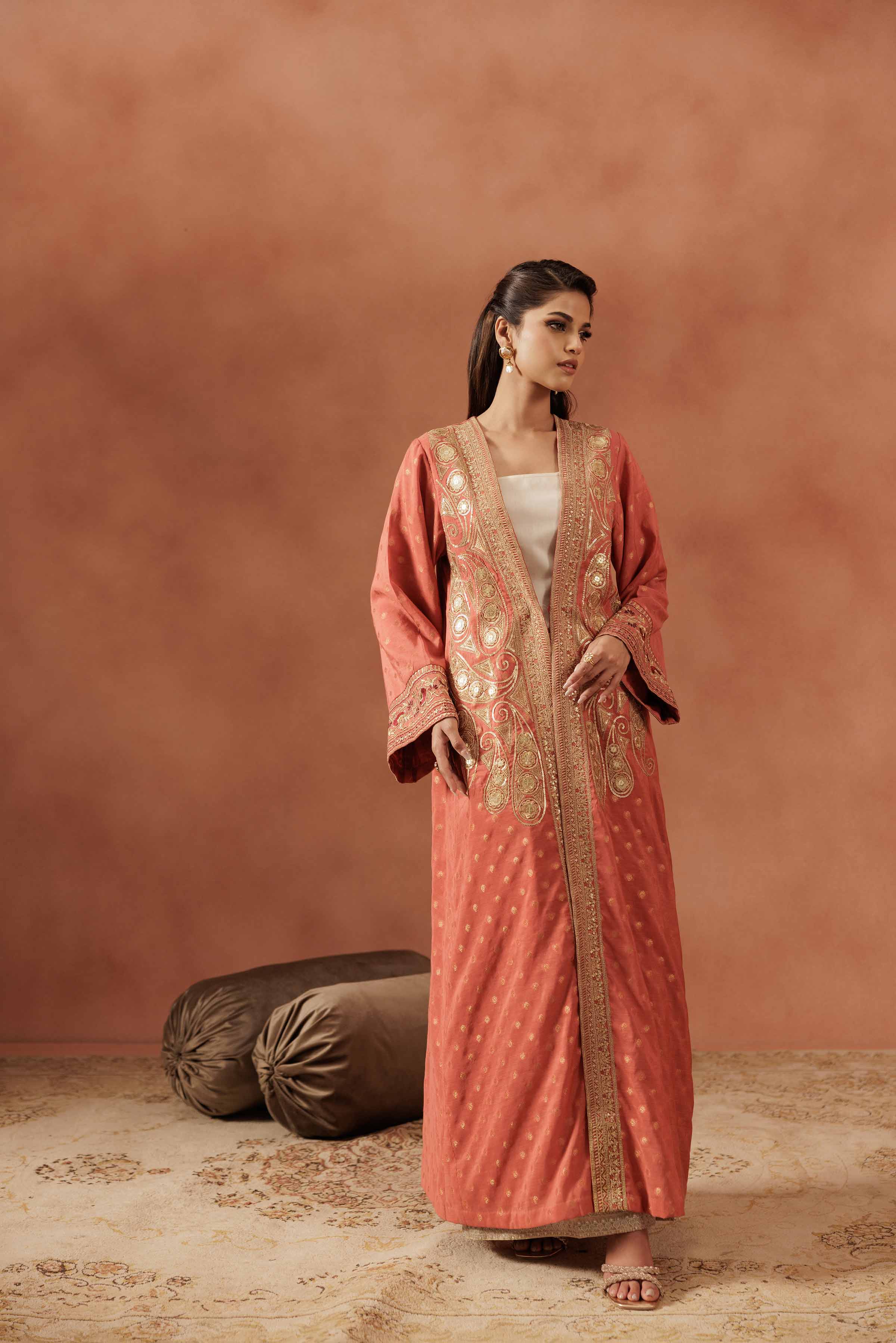 Embroidered Gown - FE25-65