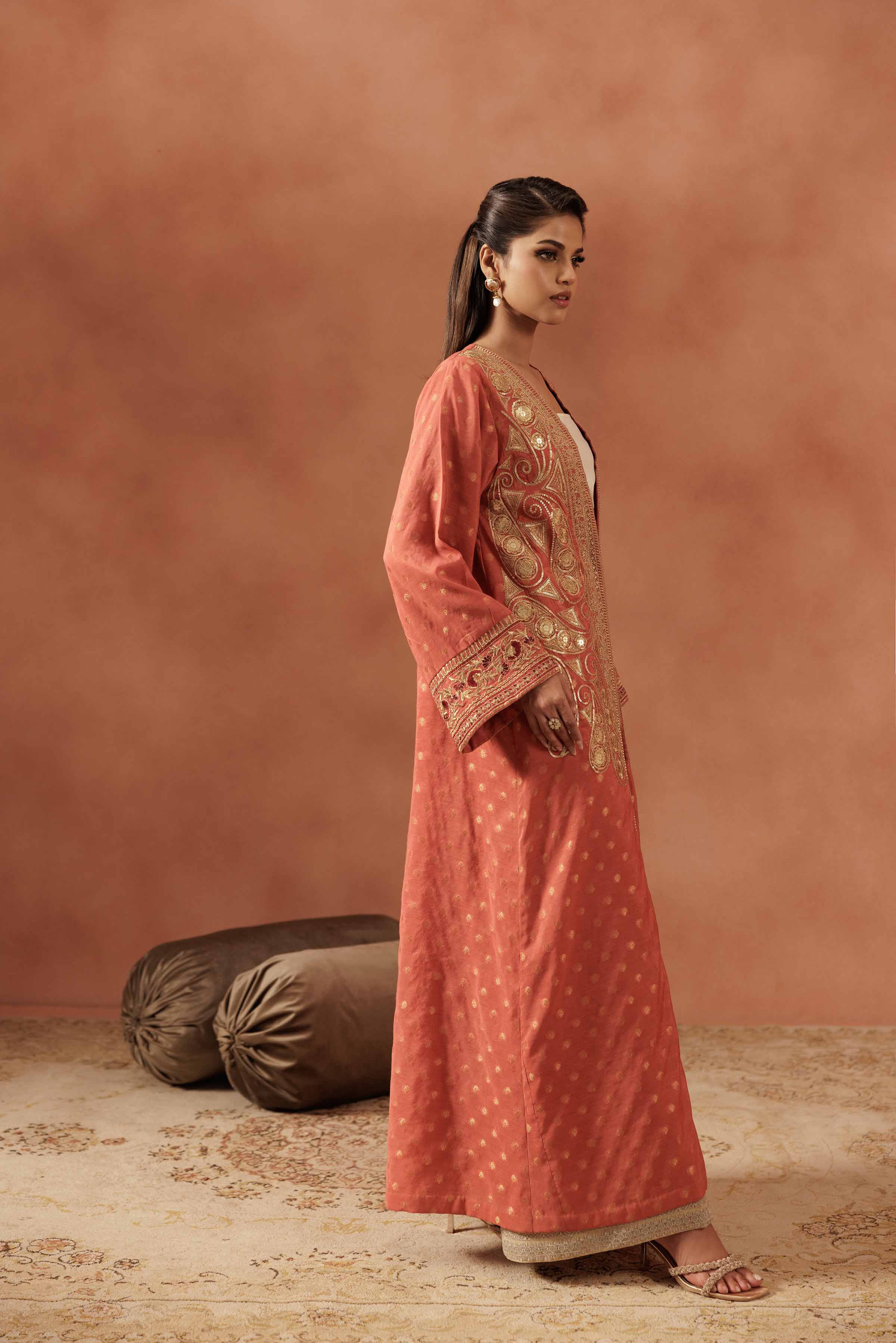 Embroidered Gown - FE25-65