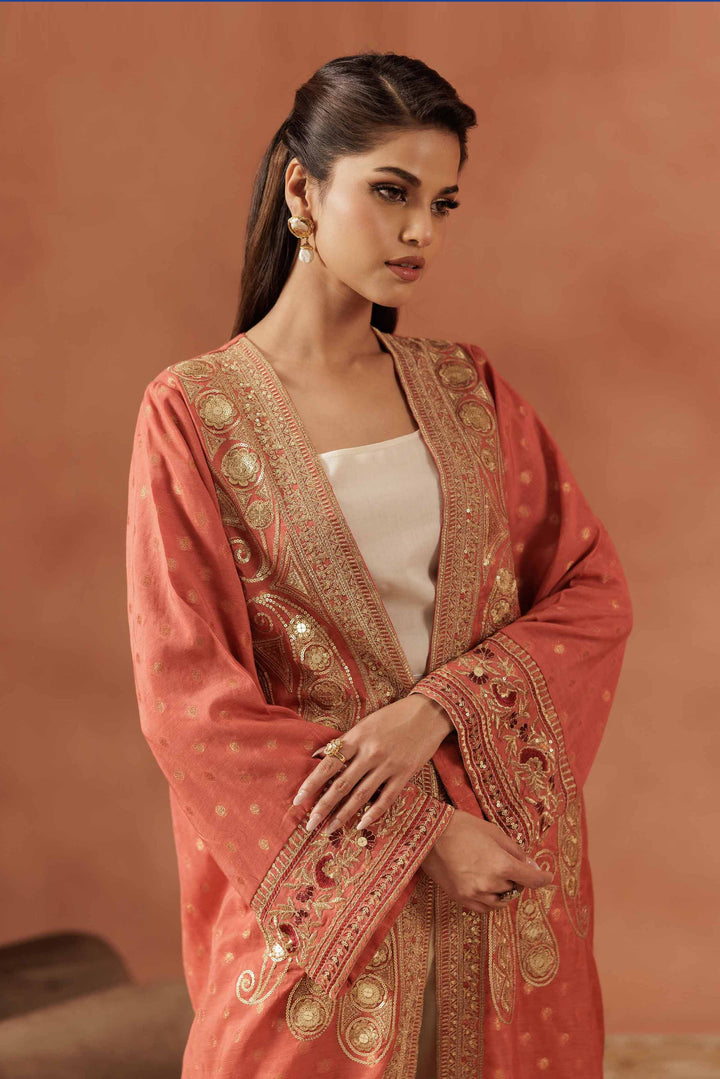 Embroidered Gown - FE25-65 For Women - Pret Collection | Nishat | Shop Online