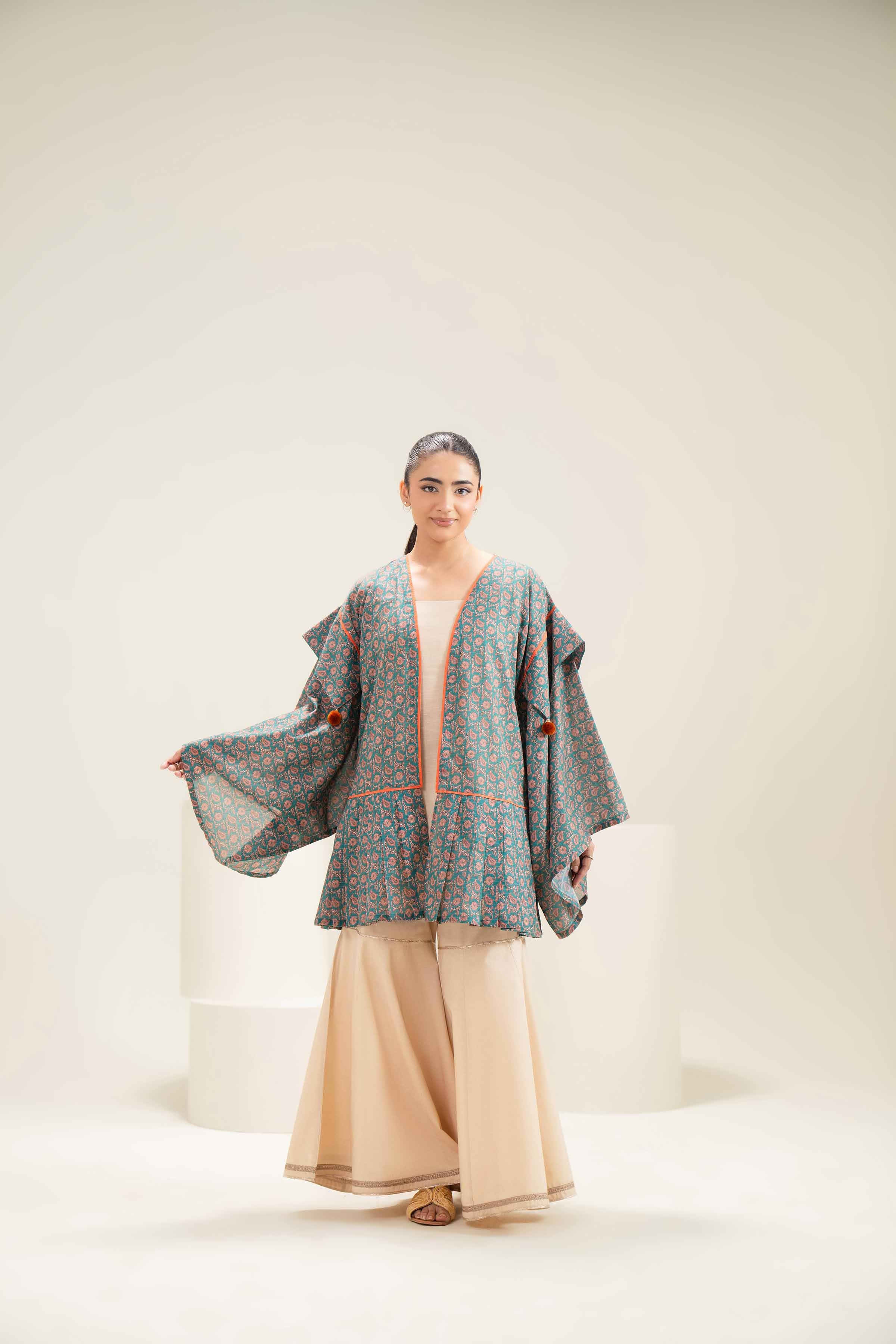Printed Cardigan - FE25-96